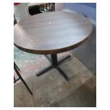 ROUND CAFE' TABLE