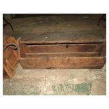 WOODEN CARPENTER'S TOOL TRAY