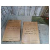 WILLYS JEEP  61 FORD MANUALS