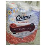 70-- 16oz HOT CUPS & LIDS
