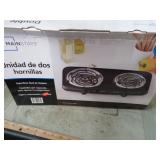 2 BURNER HOT PLATE