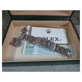 ROLEX WATCH BOX & BAND