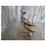 BRASS DOLPHINE FIGURINE