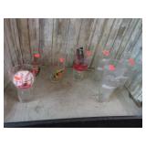 COCA COLA GLASSES & BASEBALL