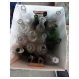 ASSORTED OLD BOTTLES
