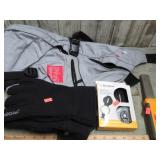 SHOULDER BAG, COMPASS, GLOVES, & DIAMOND HONE
