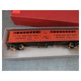 ASSEMBLED MODEL TRAIN LIVESTOCK CAR