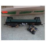 ASSEMBLED MODEL TRAIN DUMP CAR
