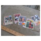 6-- CARTON FISK BASEBALL CARDS