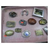 ASSORTED BELT BUCKLES