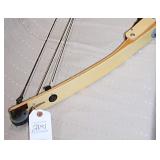 Compound bow w/ wood limbs
