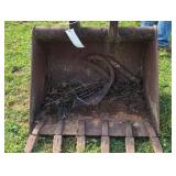 Track hoe bucket