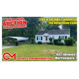 SELLING ABSOLUTE - Online Estate Auction featuring 3 BR Home in Greenhill Subdivision at 1602 Idlewood Drive
