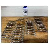 Large lot of drawer pulls