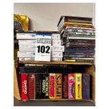 Misc lot of VHS, CD