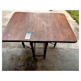 Antique William & Mary Style Gate Leg Table