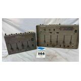 Radio Shack Stereo Power Up & Microphone Mixers