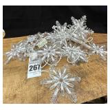 Lot of Christmas Snowflake Lights