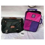 Small suitcase & computer bag