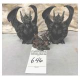 Gothic Armored Dragon Guardians