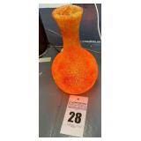 Plastic Orange Bead Lamp