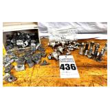 Unistrut channel nuts with springs, bolts & nuts