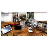 Velcro, Auto Charger, Compass, Defense Spray, GPS, The Club