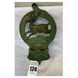 John Deere - Vintage Cast Iron Letter Holder