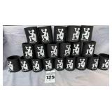 Black beverage Koozies