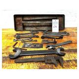Tool Tray with wrenches,