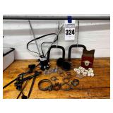 Antenna, horn, clamps & fasteners, solenoid & electrical components