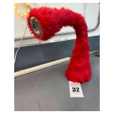 Red Furry Lamp
