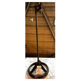 Steering wheel column