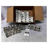 Lot of Mechanical single aluminum lugs