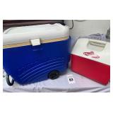 2 Igloos Coolers