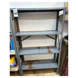 Metal Four Shelf Storage Shelves