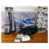 Thermal Paper Rolls, Labels,  & Label maker, Gear ties,