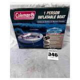 Coleman 1 person inflatable boat
