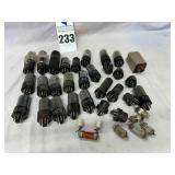 Large Lot of Glass Vacuum Tubes