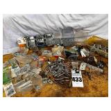 Large lot of nuts & bolts