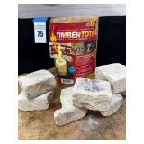 TimberTote Portable campfire & Fire bricks