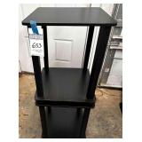 2 Tier Side Tables (2) Stackable
