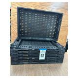 7 Tosca 4.5" Heavy Duty collapsible crates