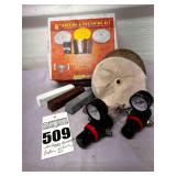 Buffing & Polishing Kit,  2 Air Pressure Regulators
