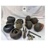 Wheels, casters & hardware components