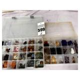 3 - Storage containers full of different VERY nice, polished stones