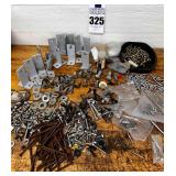 Bolts, Nuts, screws, washers & metal brackets
