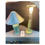 2 lamps
