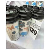 12 Color your own travel mugs
