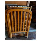 Vintage Crib Set up